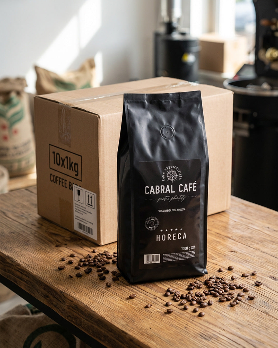 Kawa ziarnista CABRAL CAFE HoReCa (Rzemieślnicza) 1 kg