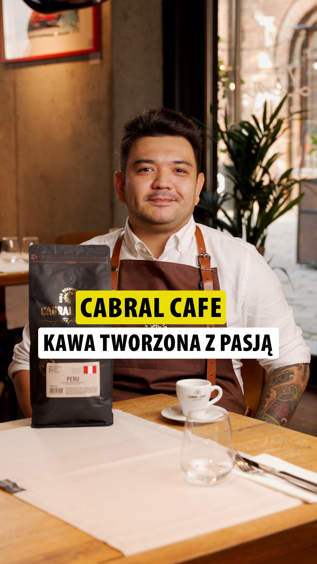 Kawa ziarnista CABRAL CAFE Selection Peru 1 kg