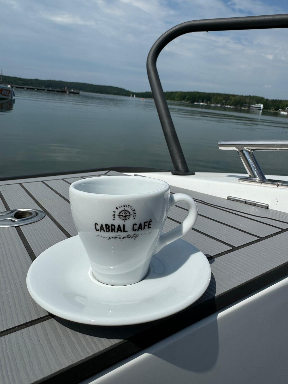 Filiżanka 70ml Cabral Cafe ze spodkiem - Espresso & Ristretto