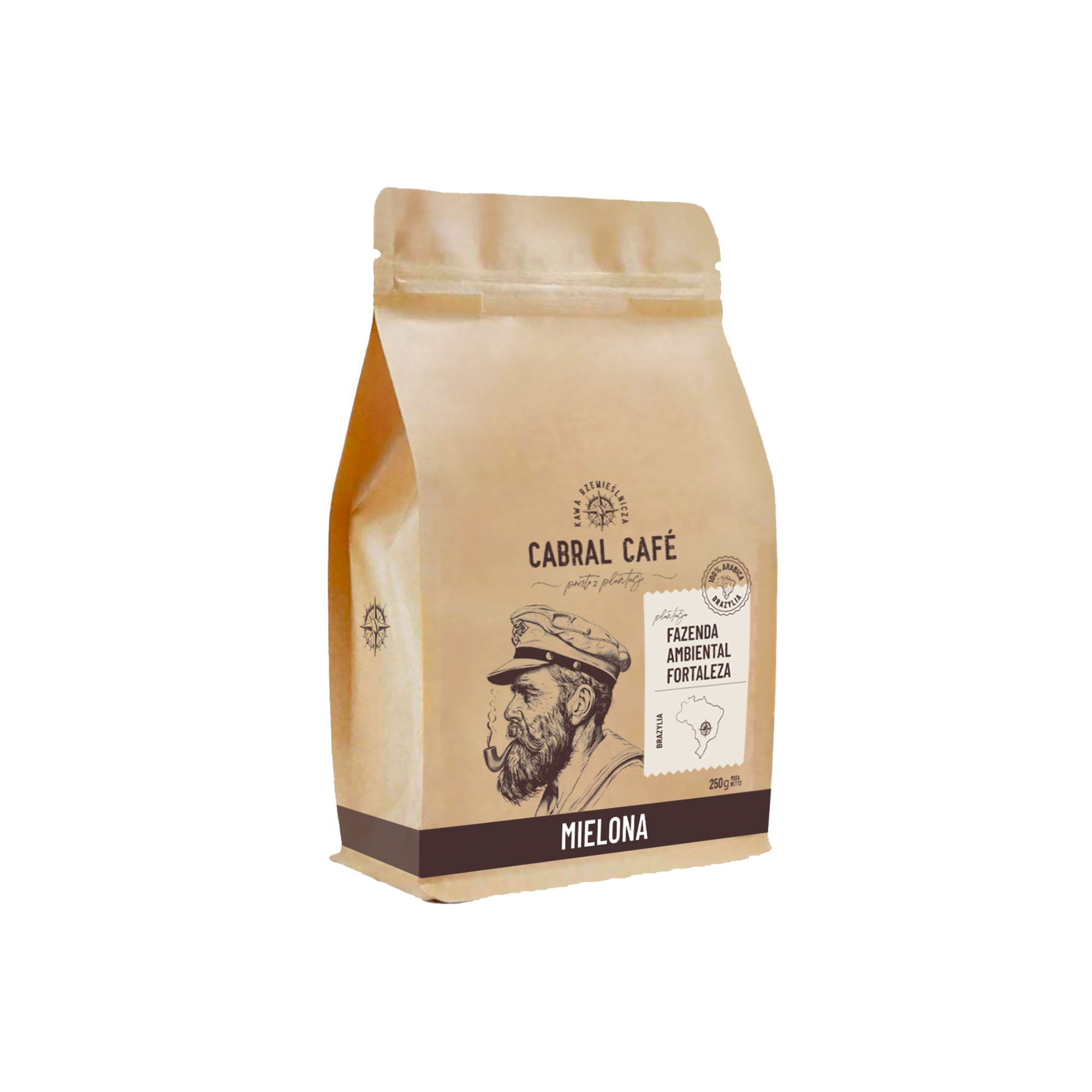 Kawa mielona CABRAL CAFE Fazenda Ambiental Fortaleza 250 gram (Rzemieślnicza)