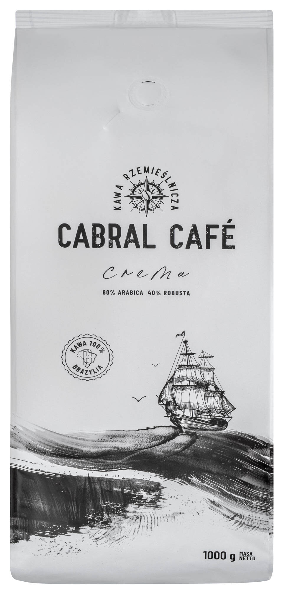 CABRAL CAFE Crema Coffee Beans (Artisanal) 1 kg