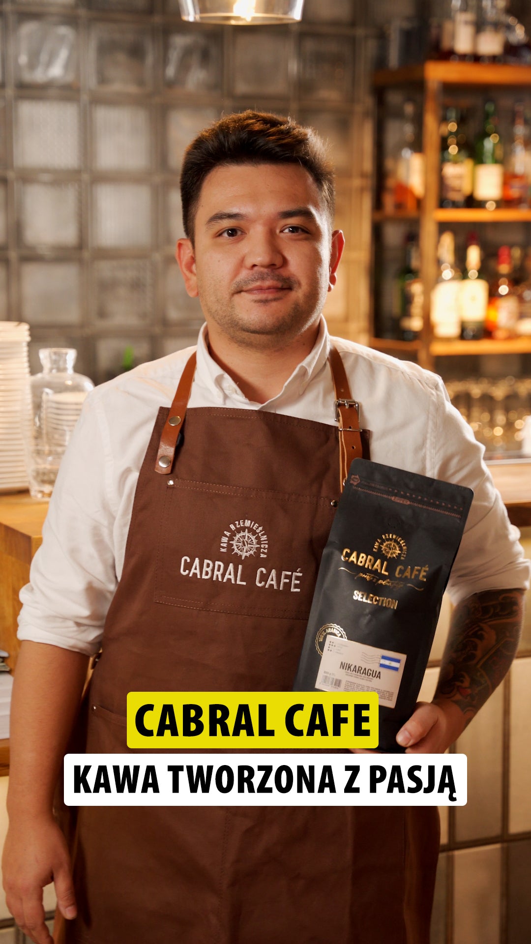 Kawa ziarnista CABRAL CAFE Selection Nikaragua 1 kg