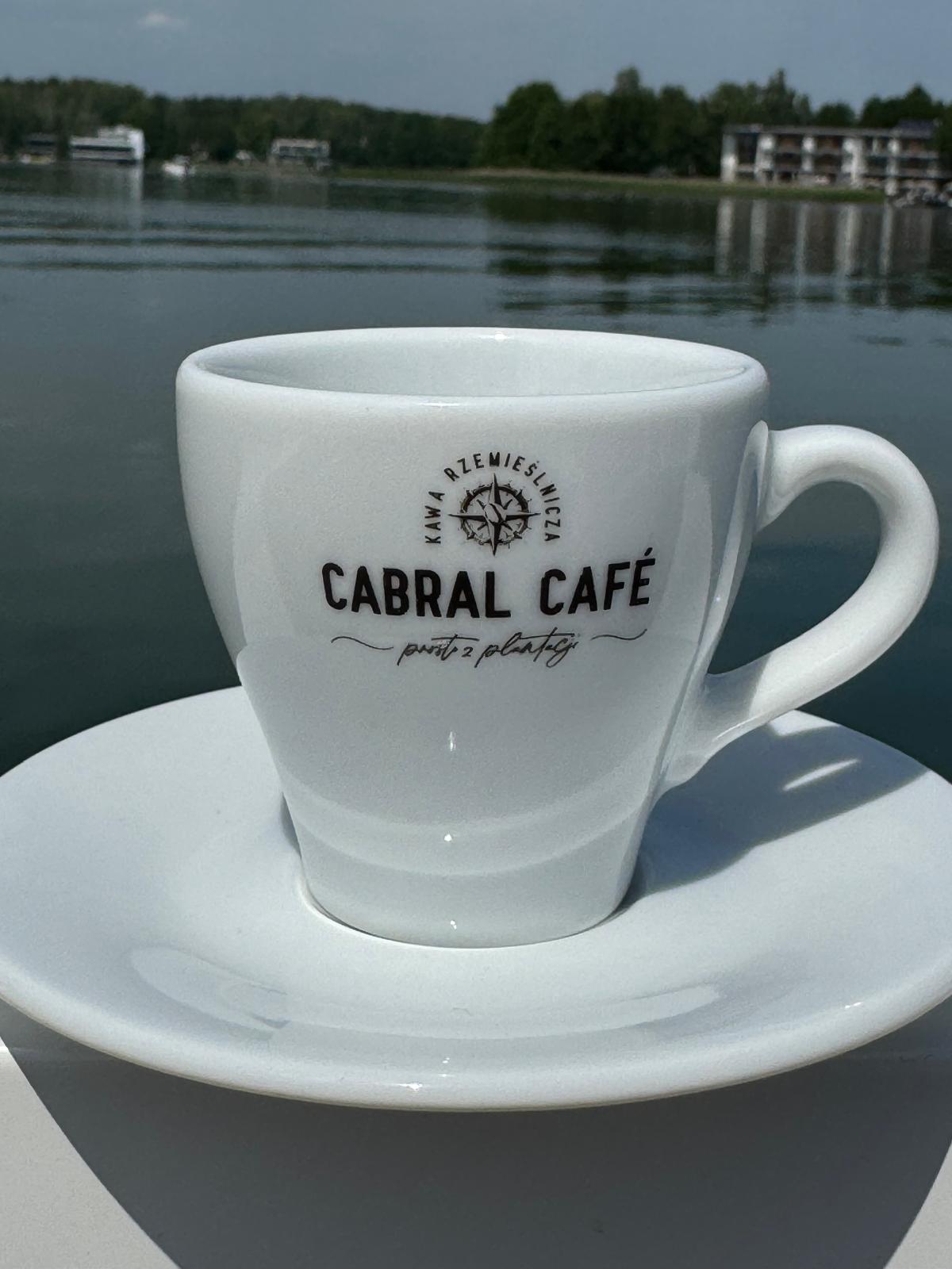 Filiżanka 70ml Cabral Cafe ze spodkiem - Espresso &  Ristretto