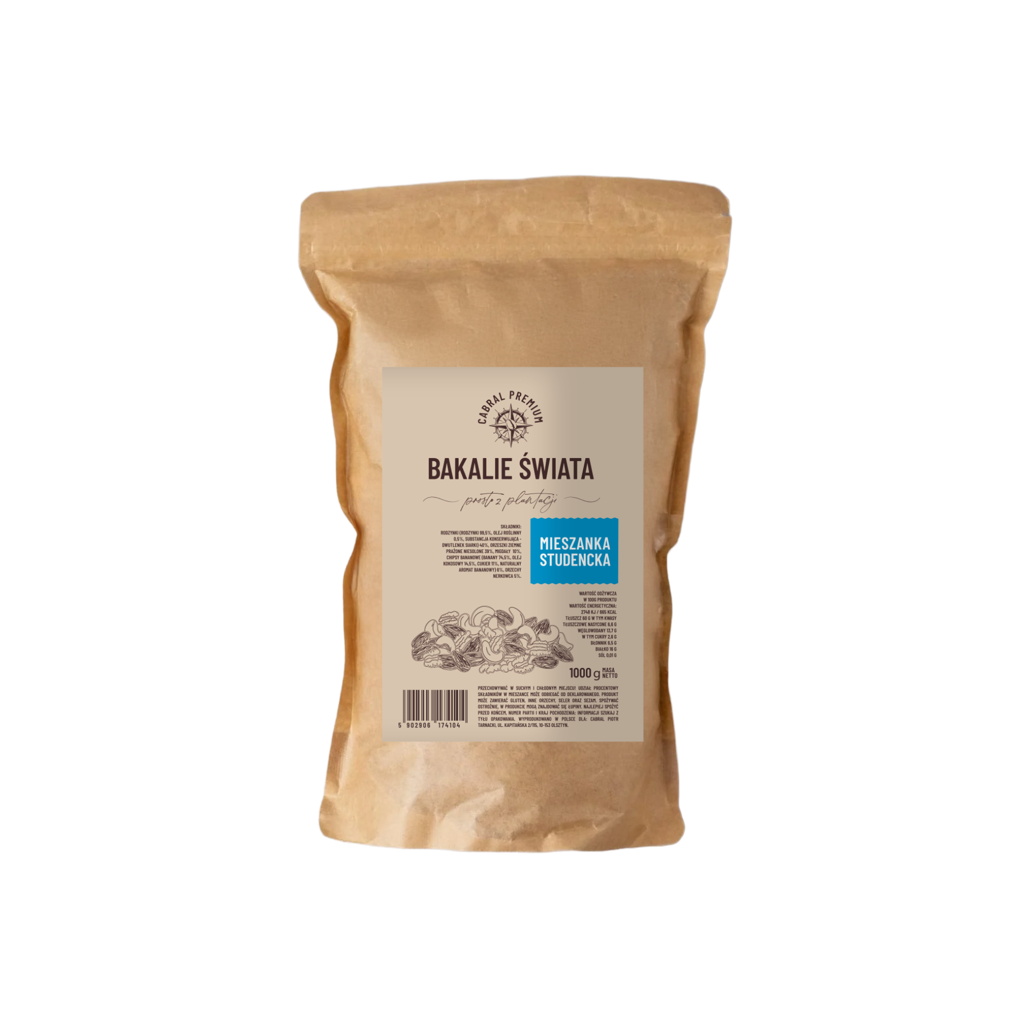 Mieszanka studencka 1 kg