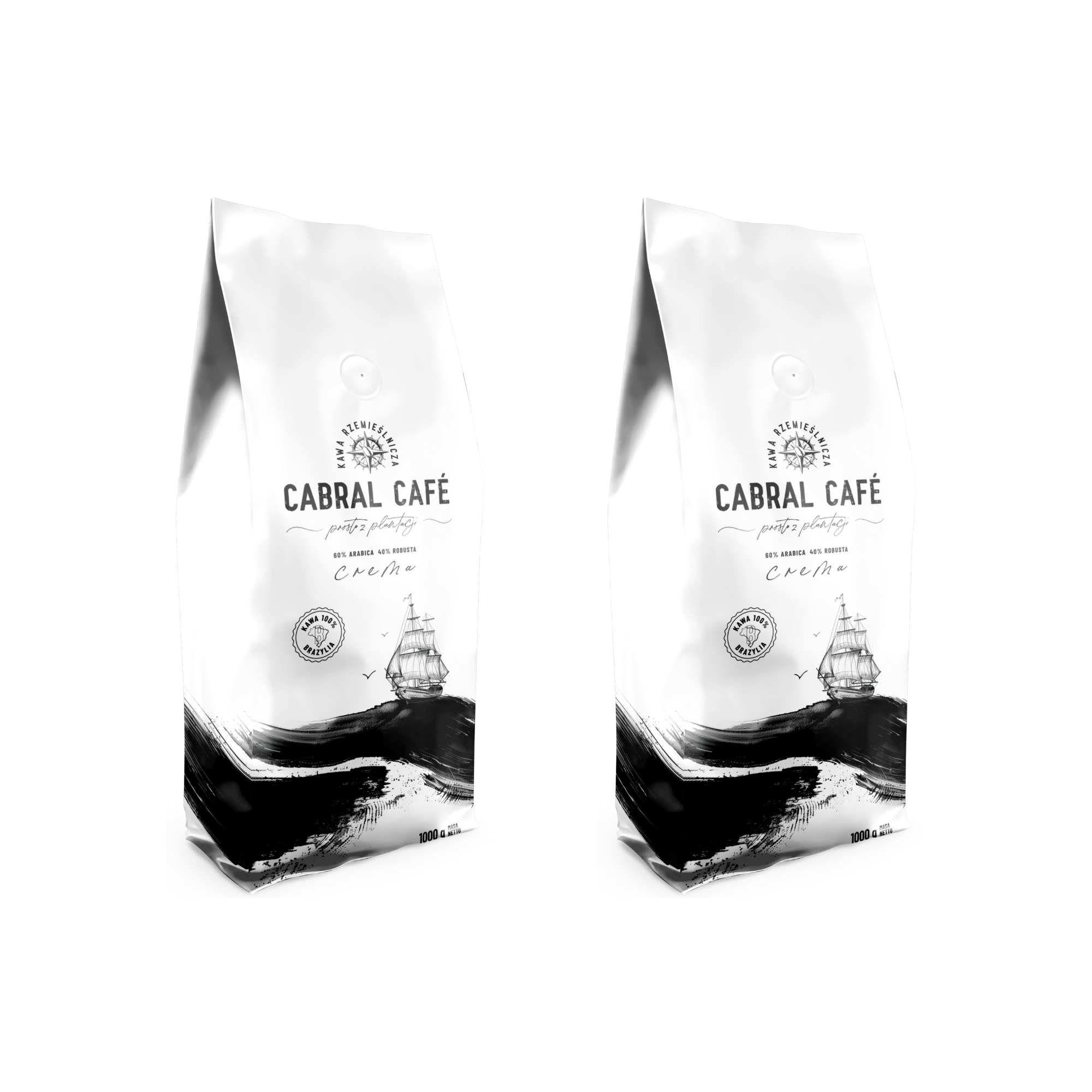 CABRAL CAFE Crema Coffee Beans (Artisanal) 1 kg