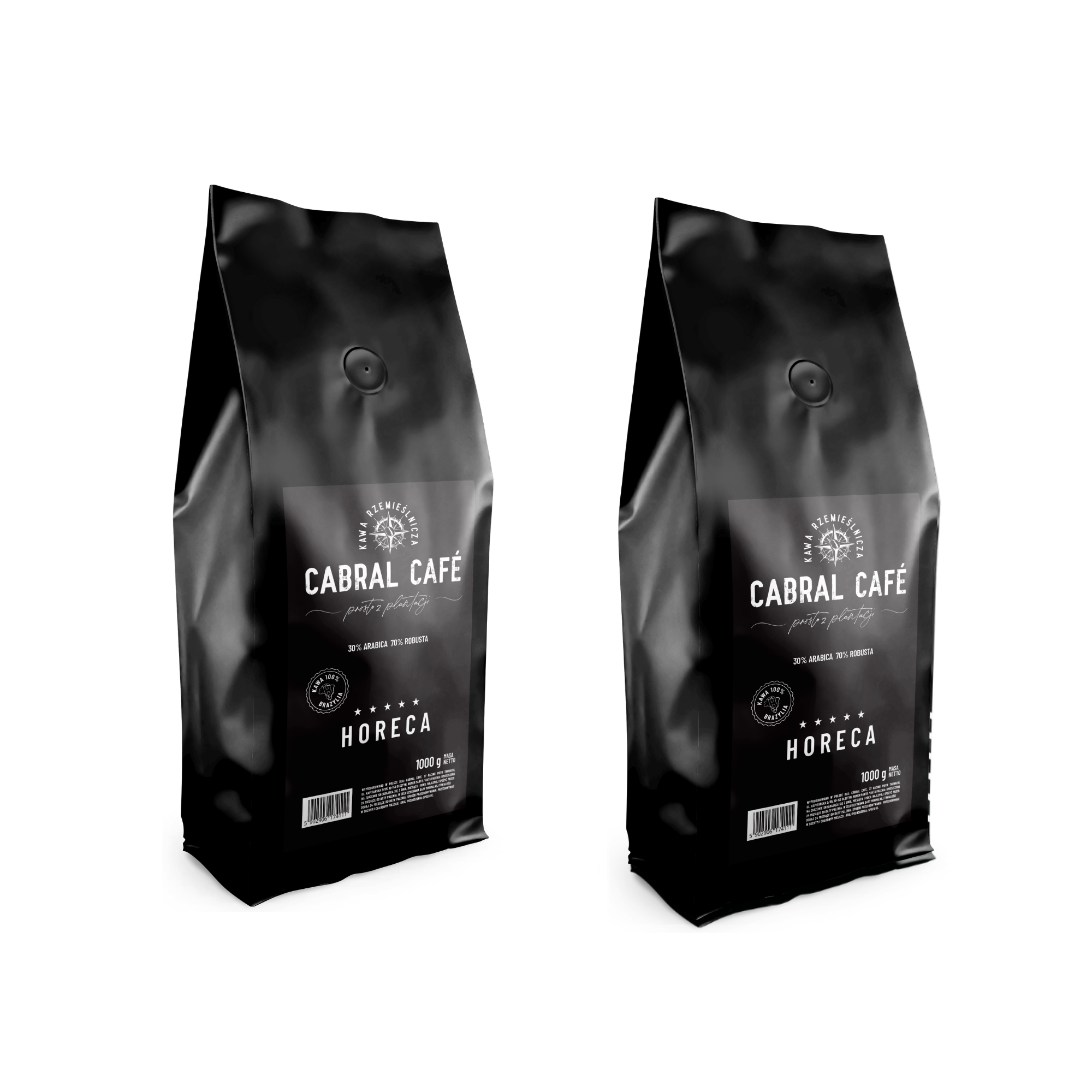 Kawa ziarnista CABRAL CAFE HoReCa (Rzemieślnicza) 1 kg