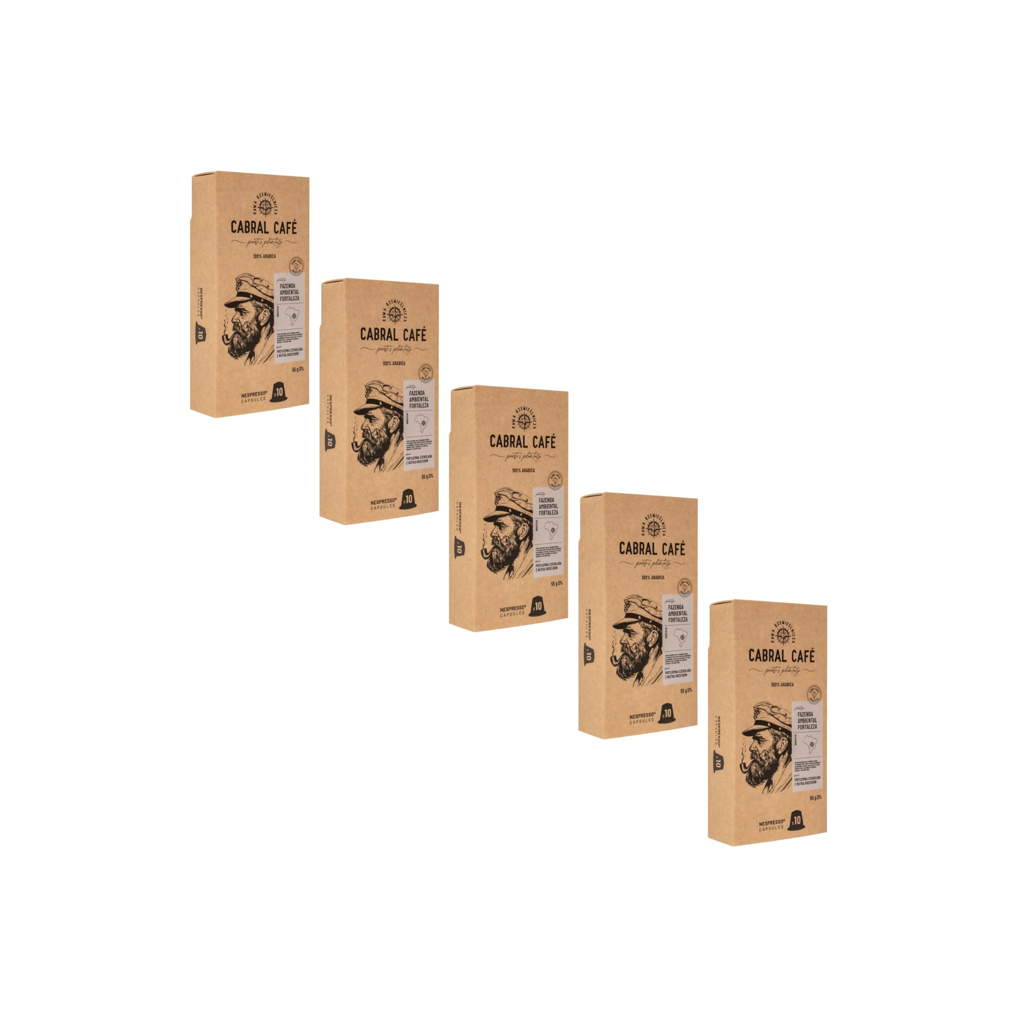 Kapsułki CABRAL CAFE Fazenda Ambiental Fortaleza do ekspresu Nespresso